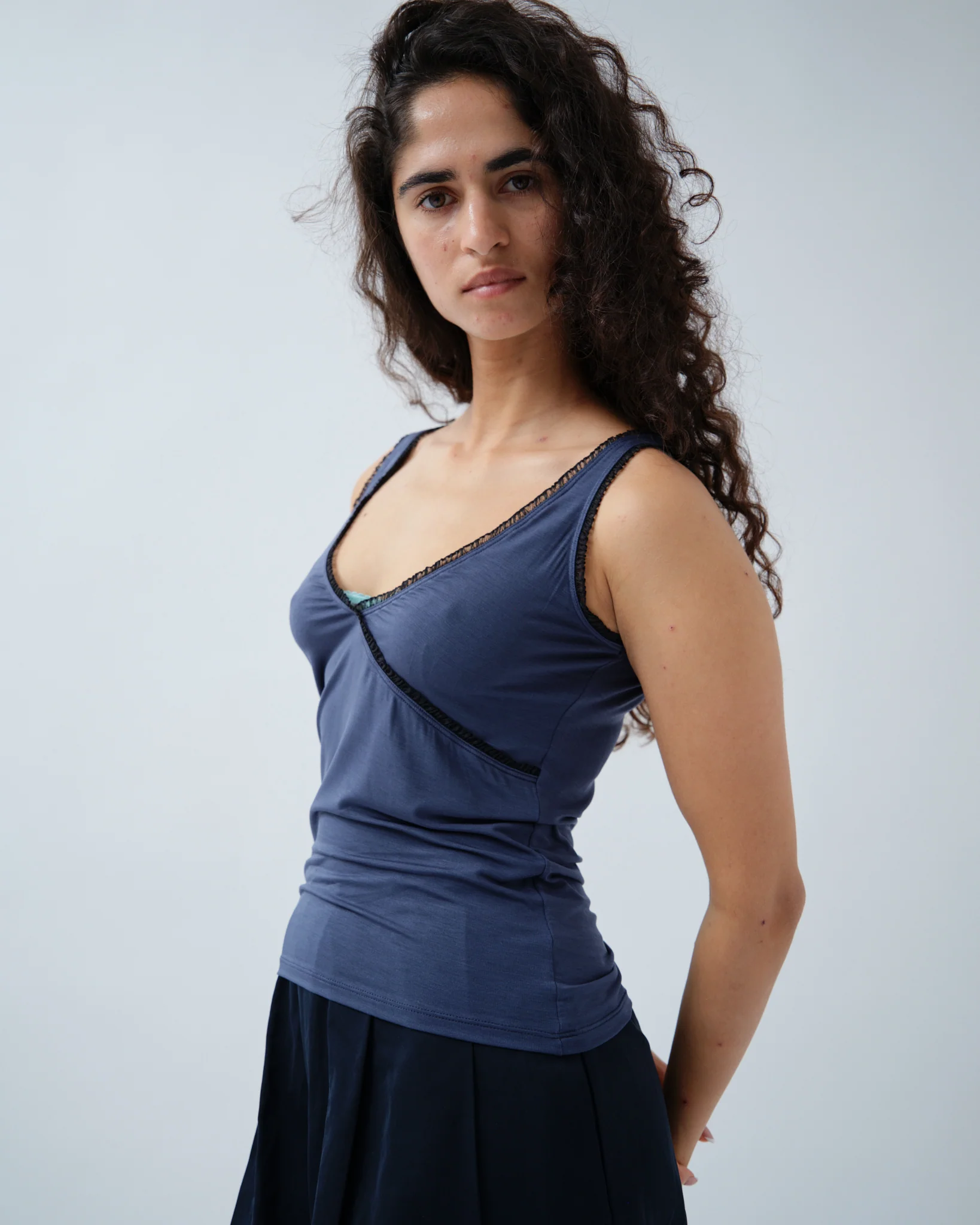 Frill Wrap Tank - Image 8