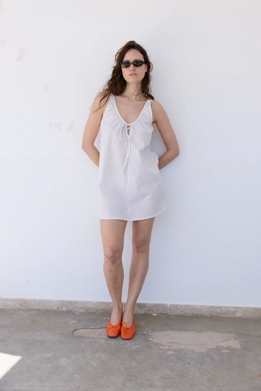 Trattoria Check Dress - Image 2